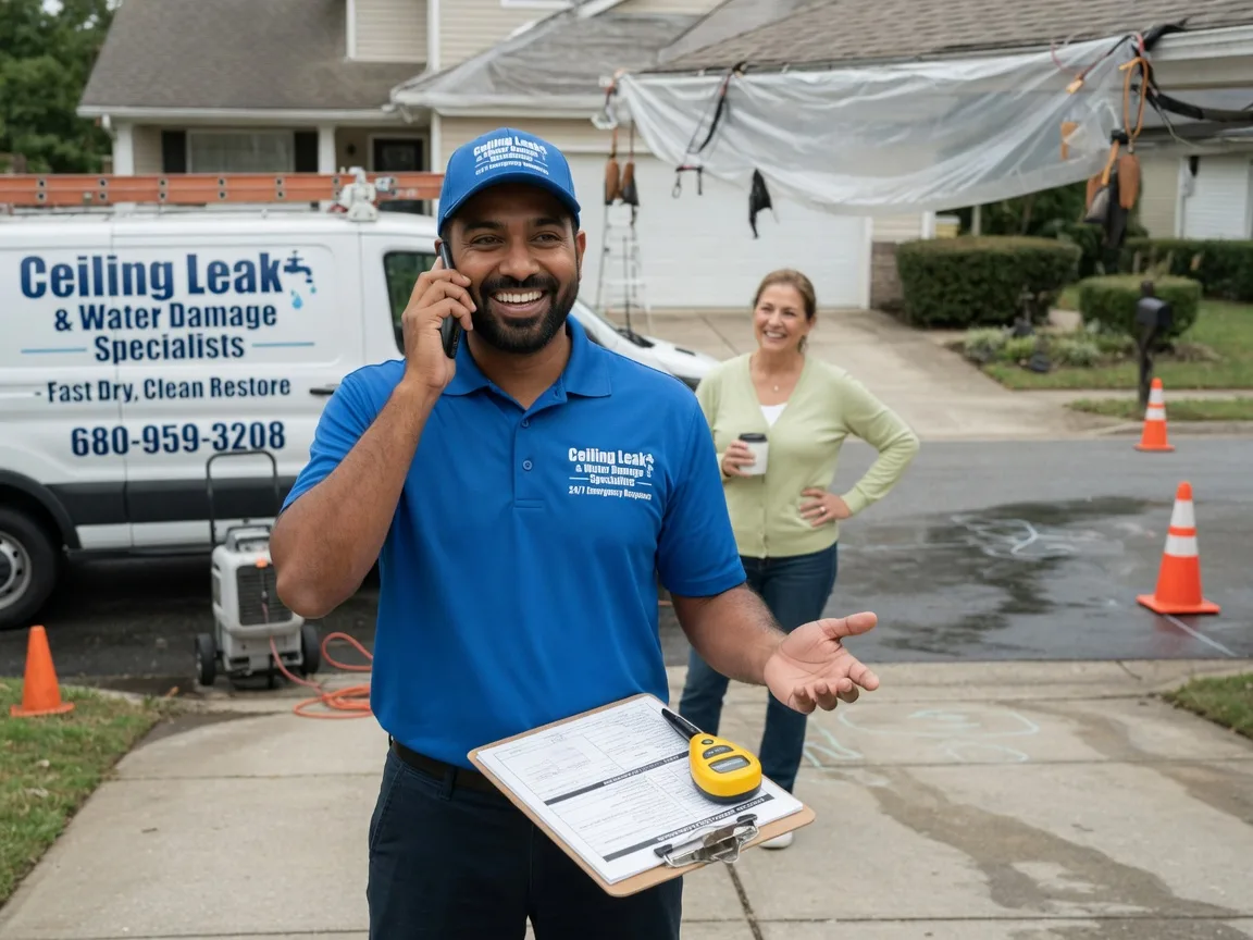 Ceiling Leak Cleanup Colton, CA FAQs